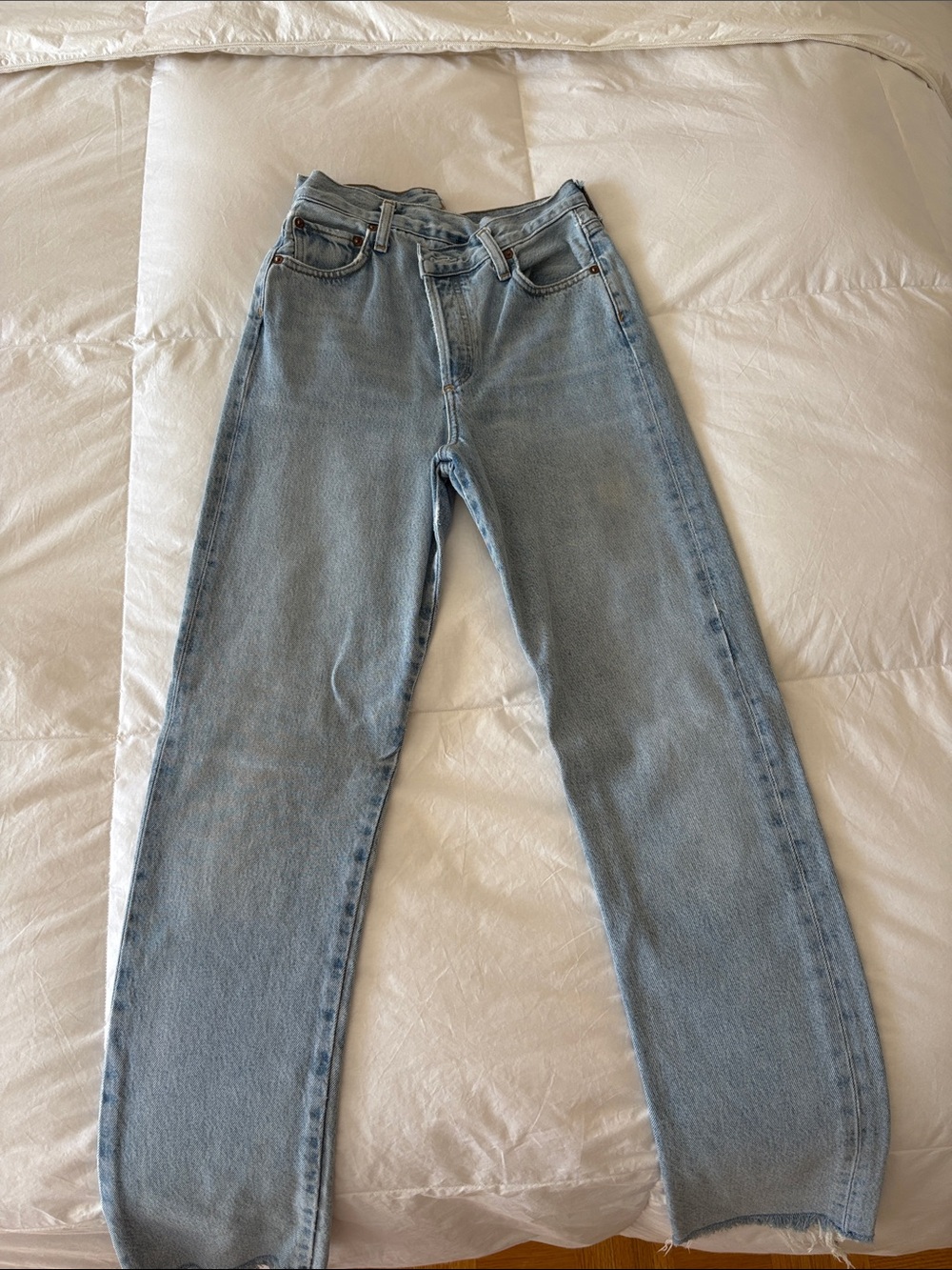 Agolde Criss-Cross jeans